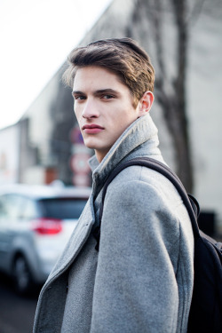 justdropithere:  Janek Chrabaszcz - Paris Men’s Fashion Week FW15 Street Style