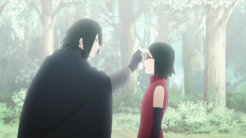 anime-mangax:  〘 all Uchiha forehead pokes, manga &amp; anime version 〙  ❣❣❣❣❣