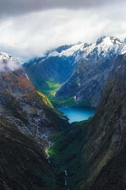 Touchdisky:  Embraced By Rocks And Clouds By Anna Trandeva 