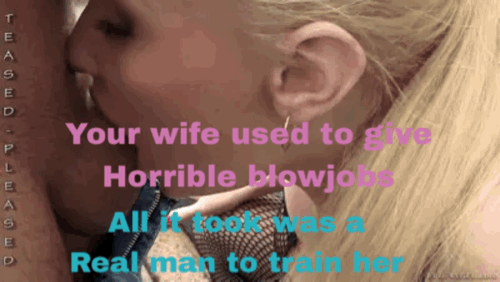 Blondes need to be trained