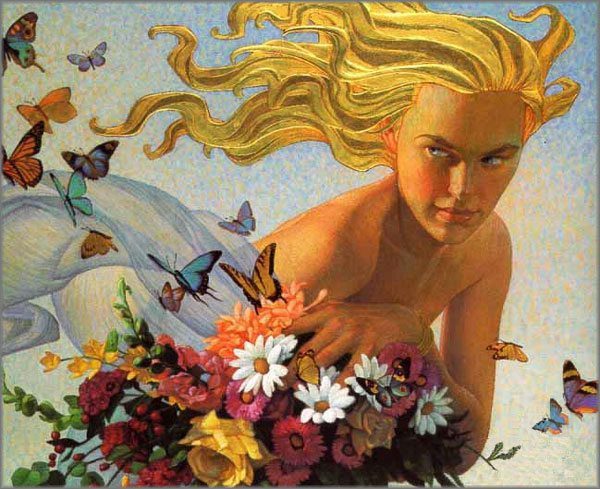 artbeautypaintings:  Golden breeze - Thomas Blackshear