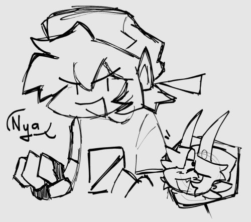 //doodle, Boyfriend , OC X Canon With Cross (he/it) X Bf (tags #art #fridaynighfunkin #Boyfriendfnf #fnf