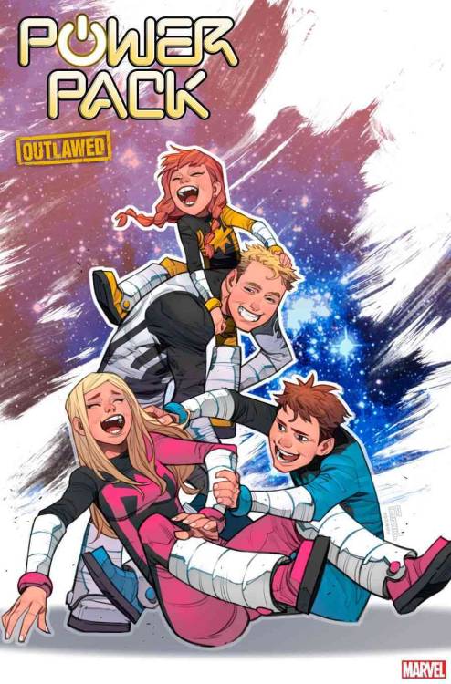 NEW POWER PACK MINI SERIES COMING OUT IN APRIL!!Cover by Ryan Stegman, JP Mayer and Frank Martin Jr.