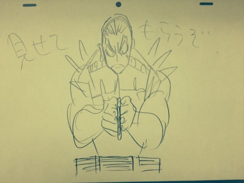 weedshibe:  beefyoctopi:  leseanthomas:  Toshio “Sushio” Ishizaki, Chief animation Director/Character Designer of Kill LA KiIl & his silly Ira Gamagori sketch stories done this past week at Studio Trigger.  just a reblog to let everybody know