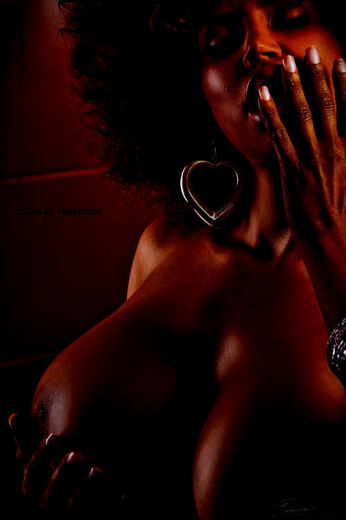 seductive black woman