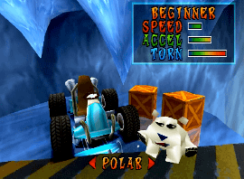 alternate-future-goten:Crash Team Racing, PS1 (1999)↳ select your character