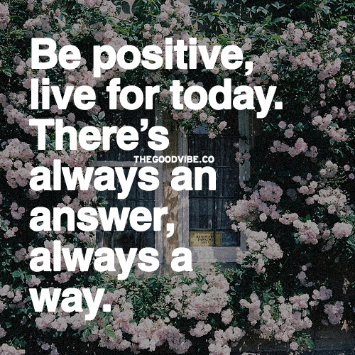 these-teen-quotes:  Good Vibes HERE