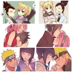 shikaprue:Nice!!! #NaruHina #ShikaTema #SasuSaku