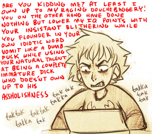 rapidopatter:  I know kids-are-the-trolls-and-the-trolls-are-the-kids has been done a thousand times over, but I was just thinking about how Karkat had originally had a black crush on John, so if John was a troll instead, what if he had a red crush on