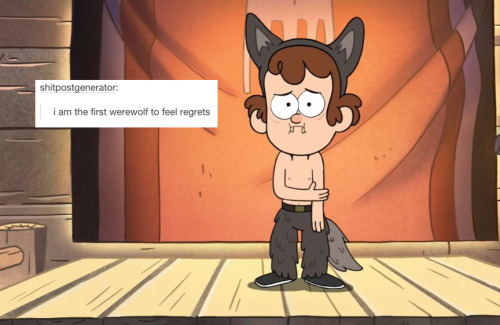 odd-gelato: gravity falls + text post meme (2/?)