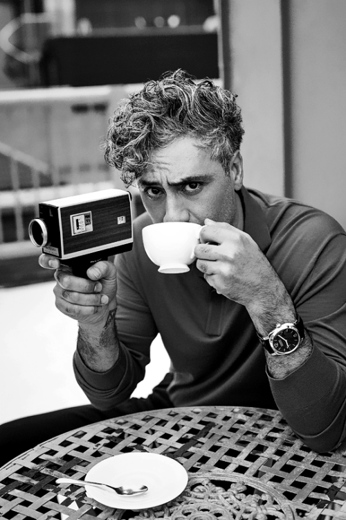 milflover69s:Taika Waititi ©Charlie Gray // Total Film magazine