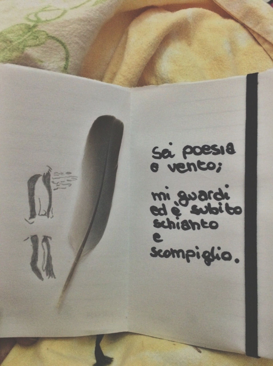 traimieirestifiorisco:  (…) sei poesia e vento;  mi guardi ed è subito schianto