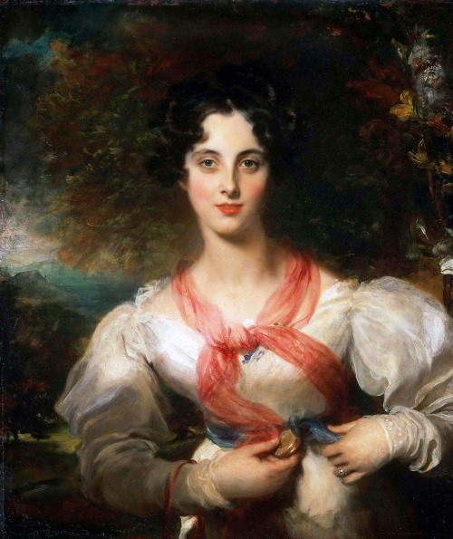 Portrait of Harriott West (Later Mrs. William Woodgate) (c.1824-1825). Sir Thomas Lawrence (English,