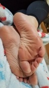 wvfootfetish:myprettywifesfeet:A great look at her soft beautiful soles. Man I love