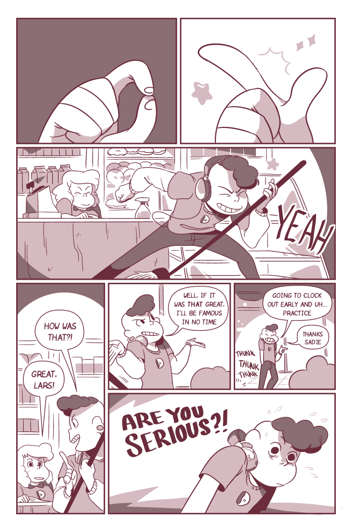 aluhnim:  More Than You Can Chew A tiny comic I made about Lars and Sadie. Hope you
