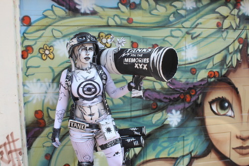 mmechromancerr:I did a Tank Girl makeup test a couple weeks ago! I always forget how fun this cospla