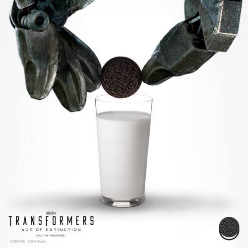 thedailysuperhero:‘Transformers: Age of Extinction’ and Oreo have teamed up for a fantas