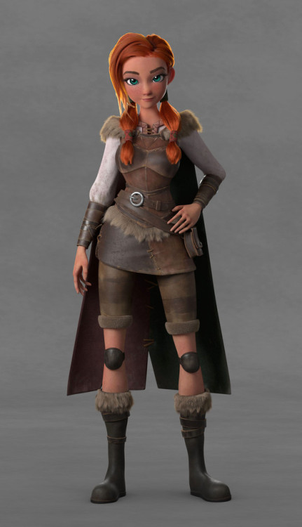 The sea king contest Viking team &ldquo;Kayla&rdquo;3D Sculpt by Melissa SylvanaConcept by h