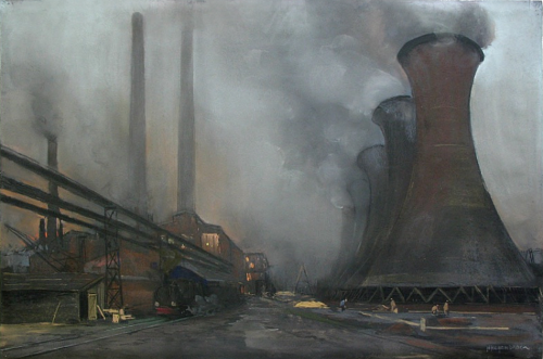 Herman Heijenbrock - Early 20th century Industrial landscapes (for those who still have doubts about