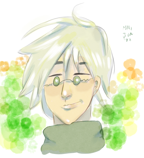  Trying to apply what I’m learning about watercolors in my digital painting! As always, Ozpin 