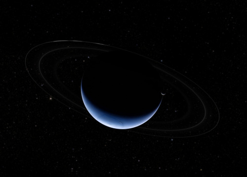 the-actual-universe: THE LONELY PLANET Poor Neptune doesn’t get a lot of visitors. To date, Voyager