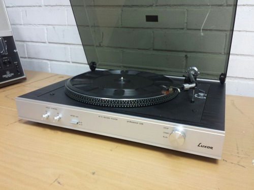 Luxor Professional 9381 Hi-Fi Stereo Record Player, 1979. Built by Luxman.