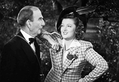 barbarastanwyck:Myrna Loy’s diction was so elegant that for this scene in Third Finger, Left Hand wh