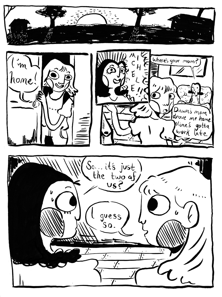 spinazzolacomics:  “Ring of Keys;” a comic about lesbian experiences. 