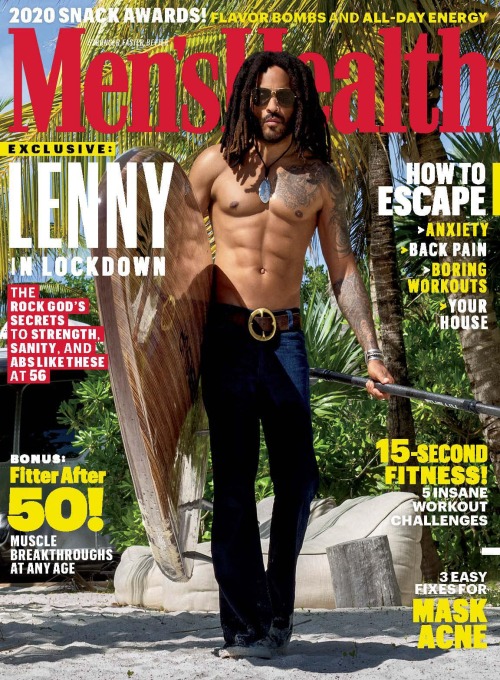  Lenny Kravitz , Men’s Health November 2020.   : Mark Seliger 