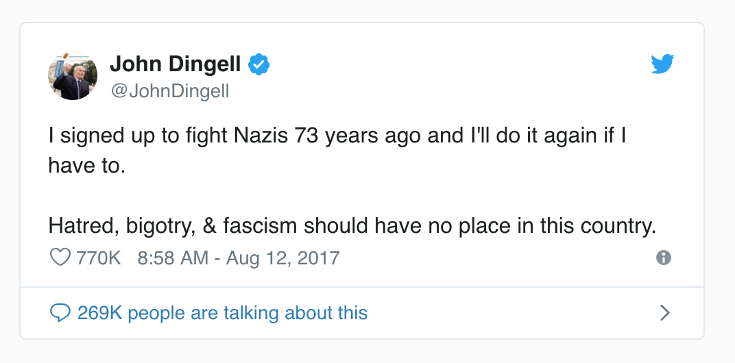 It’s also worth noting that nobody in their 90s will ever master Twitter better than John Dingell