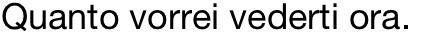 Ho scelto me.