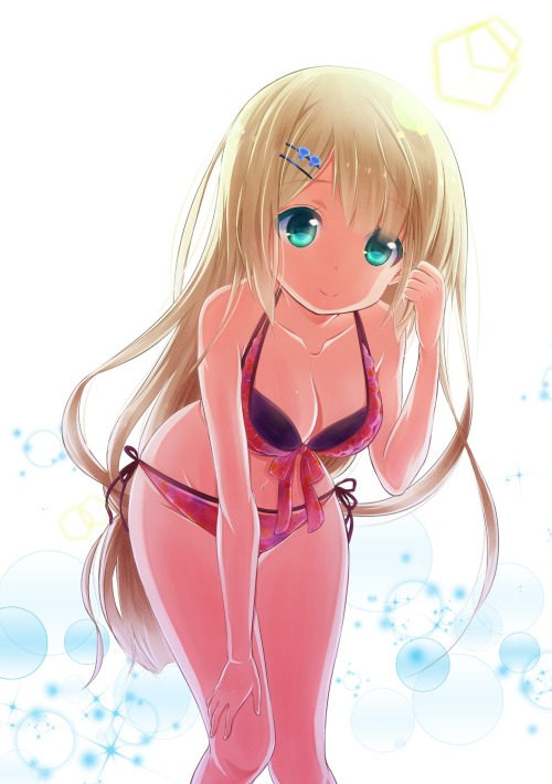 akira-europe:  bikini cleavage nekopan swimsuits adult photos