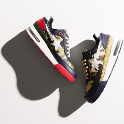 crispculture:  BAPE 1st Camo Road Sta Sneakers