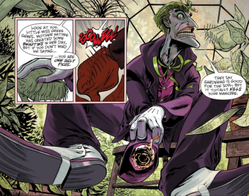Joker talking about Poison IvyComic: Joker&rsquo;s Asylum vol.1 #3 by J.T. Krul, 