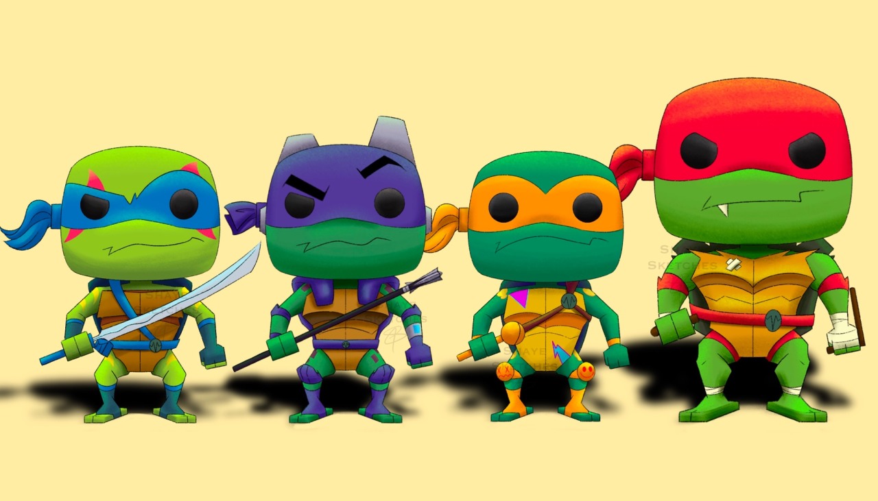 rise of the teenage mutant ninja turtles merch