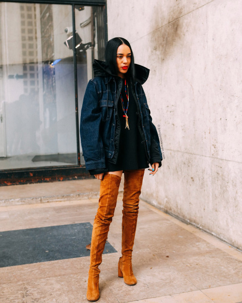 SNAPPED by benjaminkwan.com — Sora Choi at Louis Vuitton FW 2017 - 2018  Paris