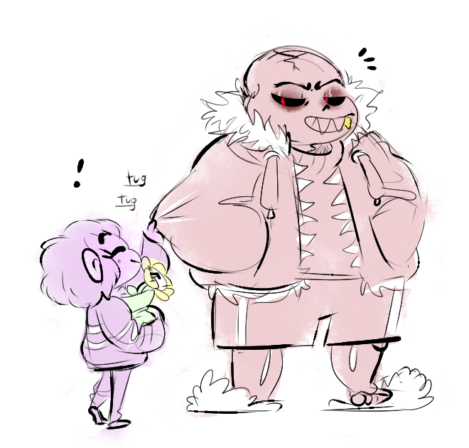 fillsyouwithdirtysins:  noodlenumber:  underfell sans is the type of guy who’d