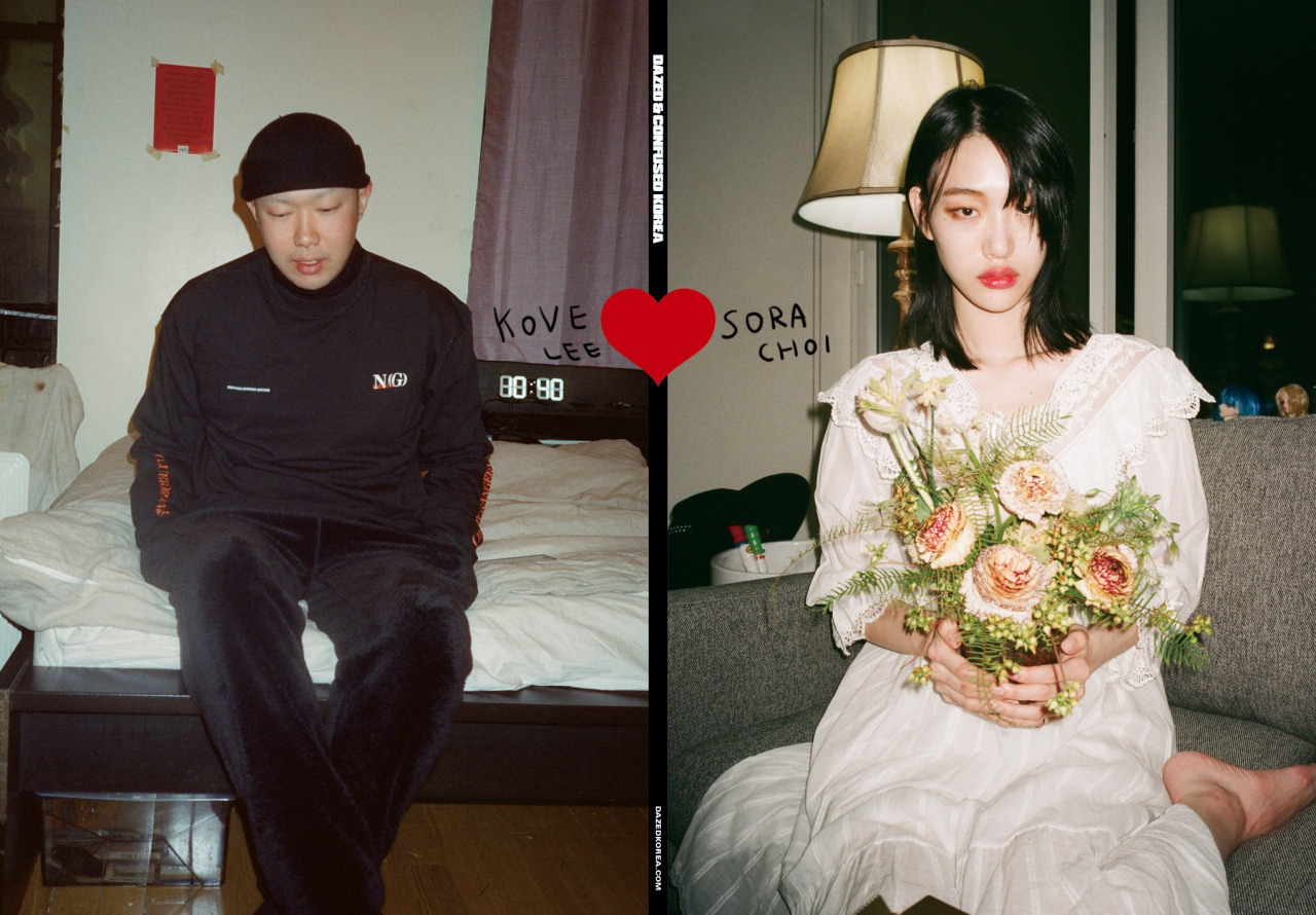 ୨୧ on X: sora choi captured by her husband, kove lee   / X