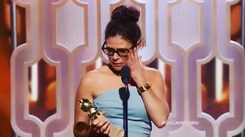 #TBT to Maura at the 2016 Golden Globes ___________________________ #MauraTierney #GoldenGlobes2016 