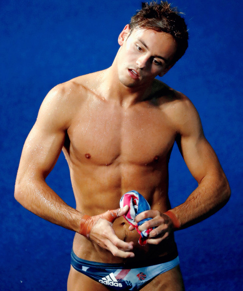 tomrdaleys:  Tom Daley of Great Britain during the Diving Men’s 10m Platform Preliminary