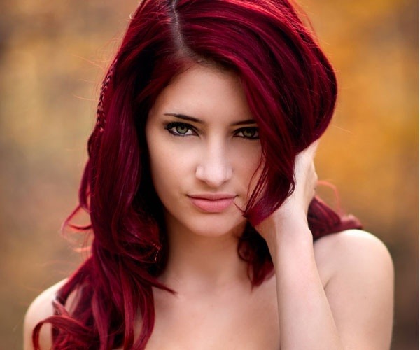 hairchalk:  With Hair Chalk, you can get TerREDfic hair in no time!
