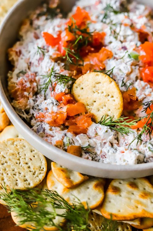 daily-deliciousness:  Smoked salmon spread