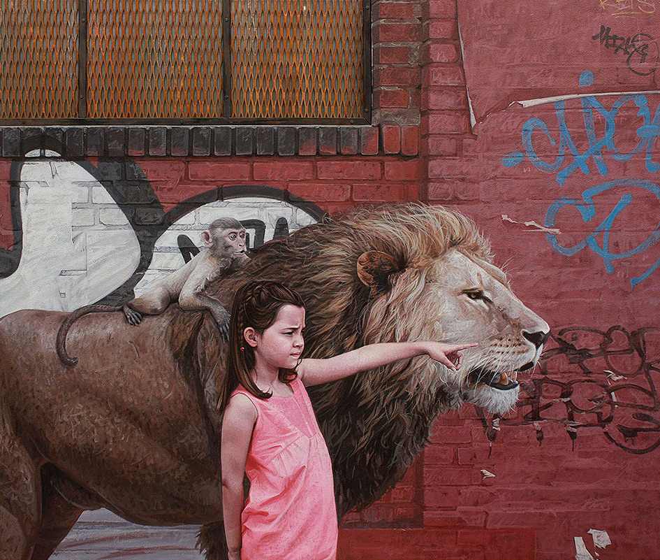 culturenlifestyle:  Breathtaking Hyperrealist Paintings of Children &amp; Their