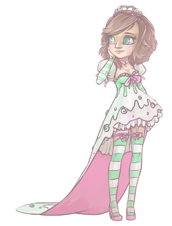 sugar-soul:  pastelpiglet:  Part of a commission for the super lovely Sugar-Soul. ^ O^ ♥  You are so talented :3 I love it! 