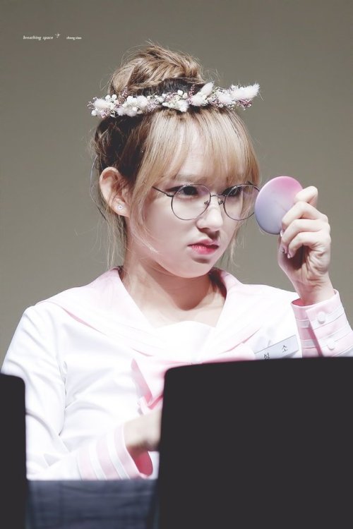 korean-dreams-girls:Cheng Xiao (WJSN) - Incheon Fansign Event Pics