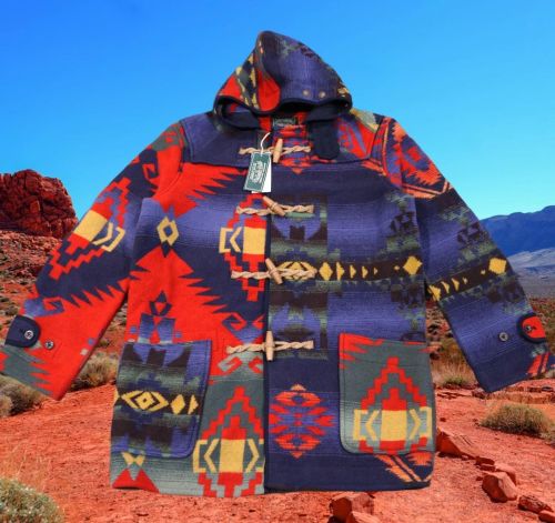 Live!! (Last night) New with tags Polo Country Southwestern Aztec wool toggle size small. Retail $14