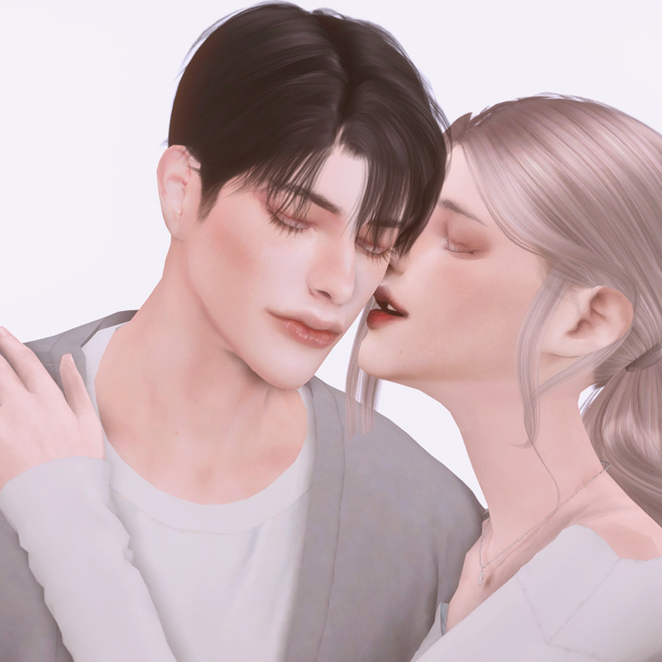 The Sims Resource - Cute couple II (Pose pack)