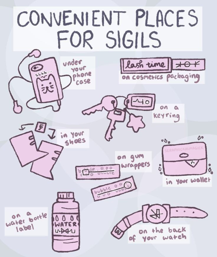 its-thy-witch-bitch:SIGILSA sigil is a type of symbol used in magick. The term has