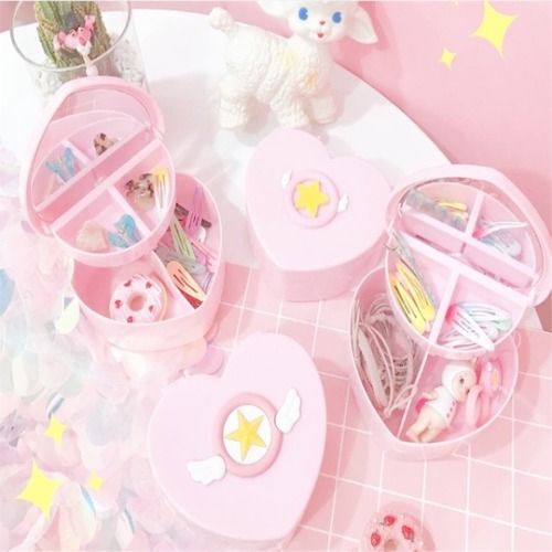 ♡ Sakura Cardcaptor Jewelry Box ♡Discount Code: honeysake (10% off any purchase + free shipping with