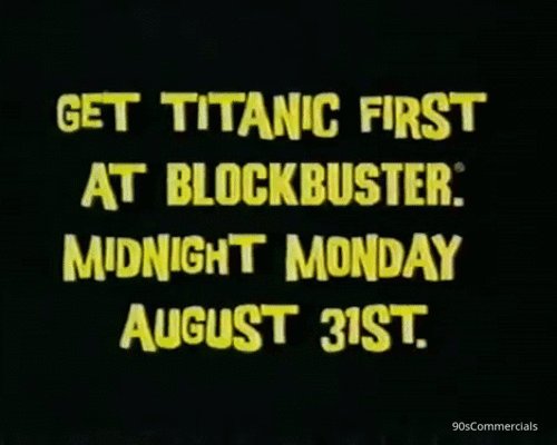 1998 - blockbuster